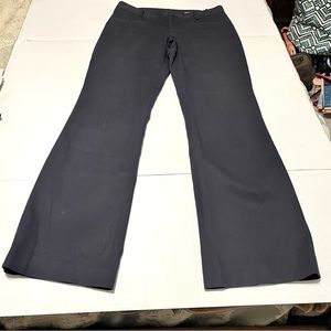 Club Monaco Womens Size 8 Navy Blue Trouser Dress Pant Bootcut Office *TINY FLAW